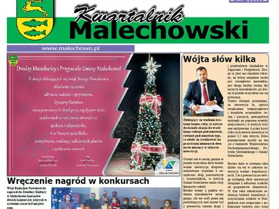 Okładka czwartego numeru Kwartalnika Malechowskiego.