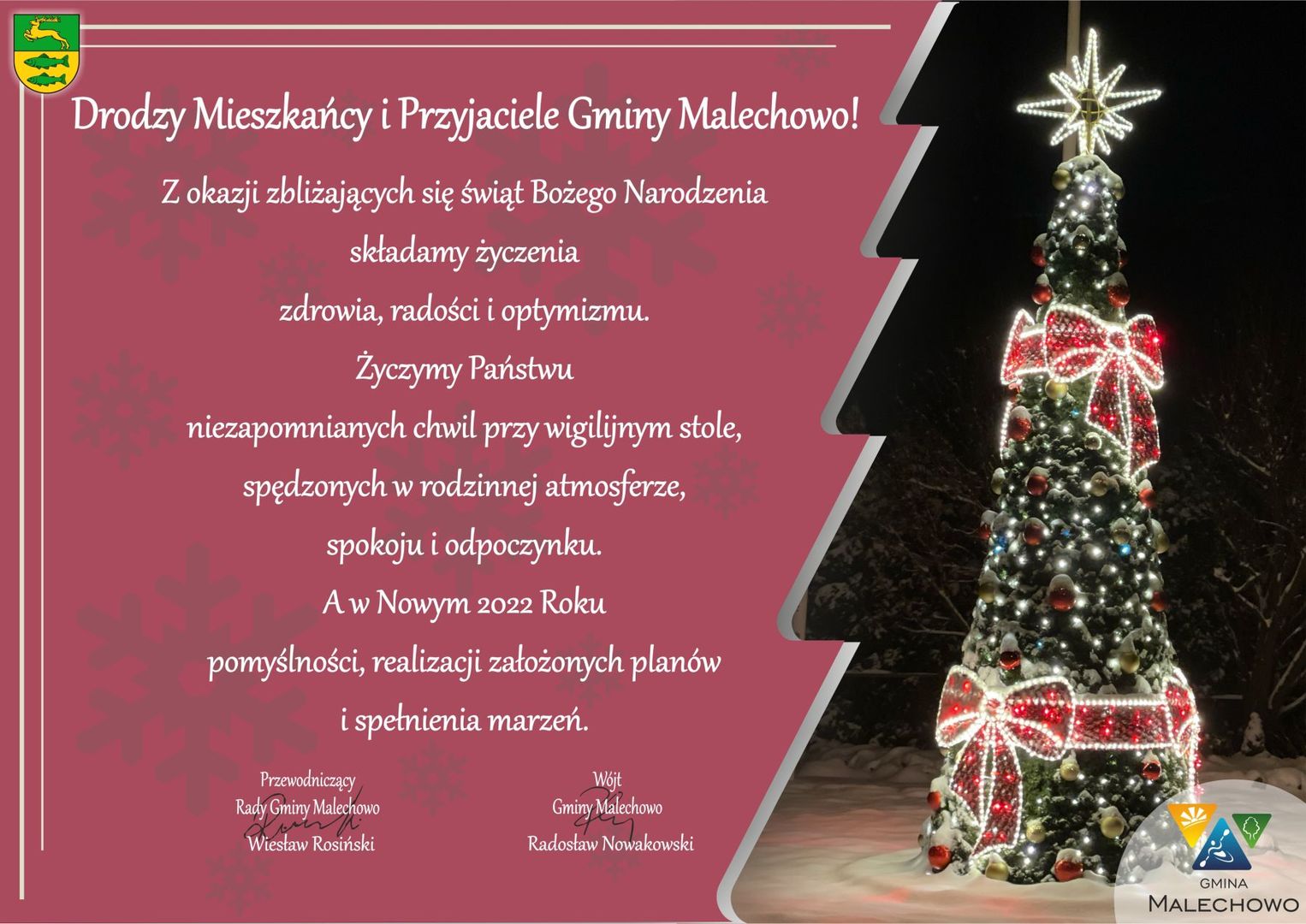 Życzenia świąteczne.