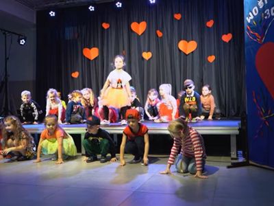 Występ przedszkolaków z Malechowa przygotowany na 30. Finał WOŚP.