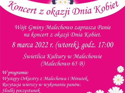 Dzień Kobiet w Świetlicy Kultury w Malechowie.