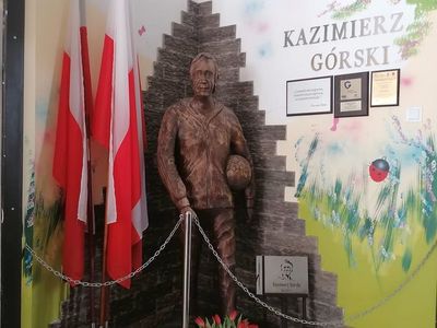 Kącik Kazimierza Górskiego w SP Lejkowo. 