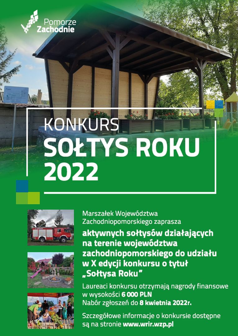 Plakat Konkurs Sołtys Roku 2022