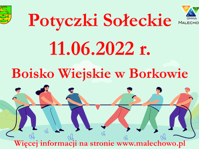Potyczki sołeckie - plakat. 