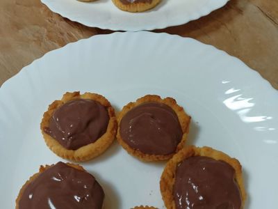 Upieczone babeczki przez dzieci z Placówki Wsparcia Dziennego w Pękaninie.