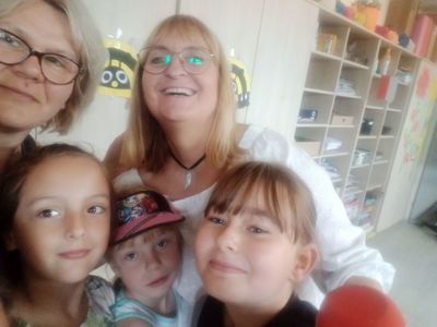 Wspólne zdjęcie z redaktor Radia Koszalin.
