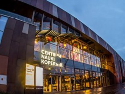 Budynek Centrum Nauki Kopernik.