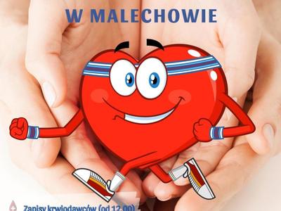 Zbiórka krwi "Bez spiny" w Malechowie.