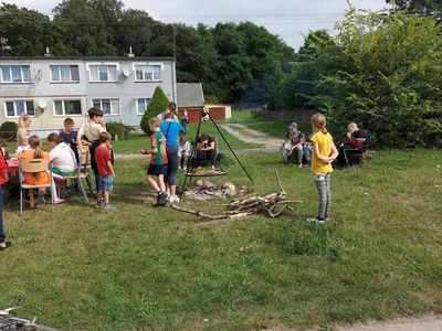 Piknik dzieci z Lasek.
