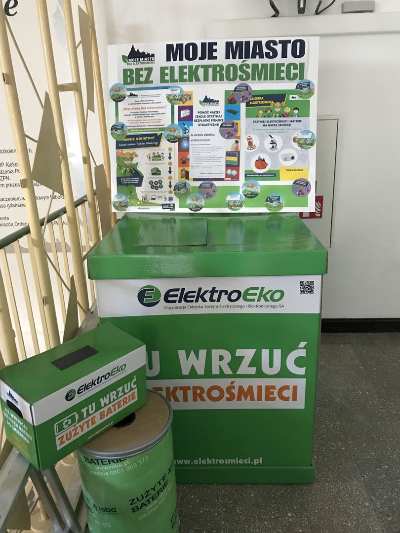 Kącik dotyczący elektrośmieci.