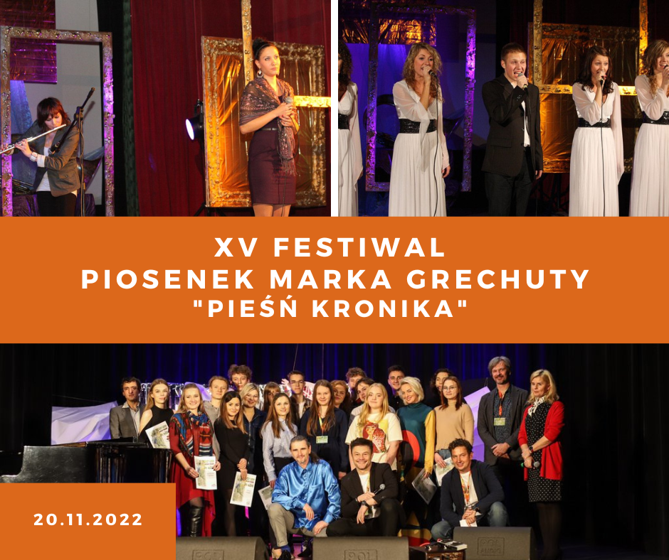 Plakat dotyczący festiwalu.