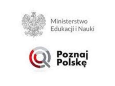 Loga Ministerstwa Edukacji i Nauki oraz Poznaj Polskę.