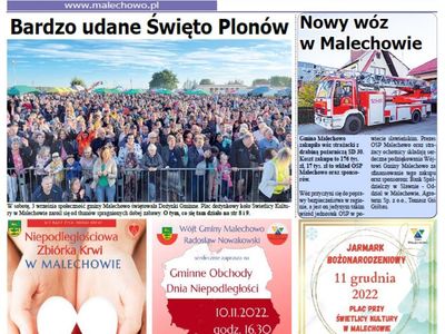 Kwartalnik Malechowski numer trzy, strona tytułowa.
