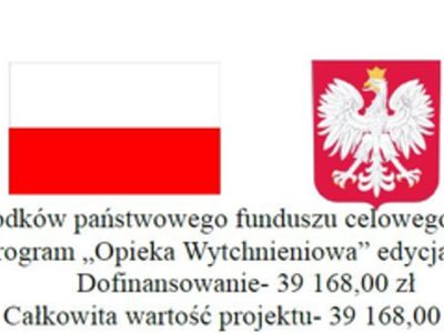 Loga programu "Opieka wytchnieniowa".