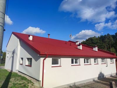 Wyremontowana remiza OSP w Pękaninie. 