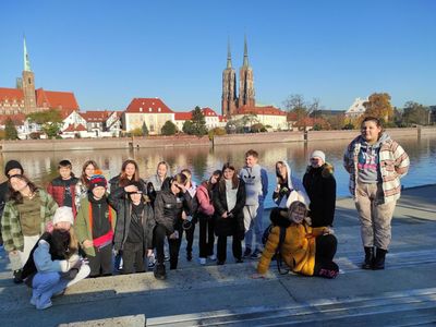 Widok na Ostrów Tumski.