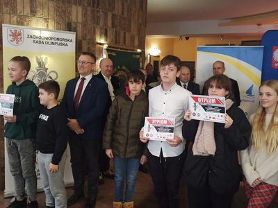 Uczestnicy konkursu ze Szkoły Podstawowej w Lejkowie.