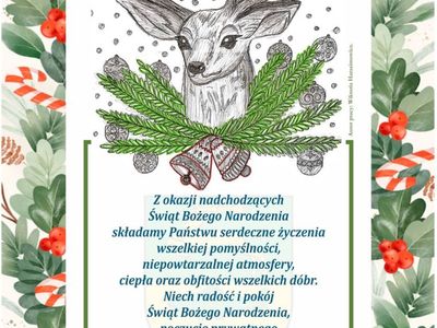 Życzenia świąteczne.