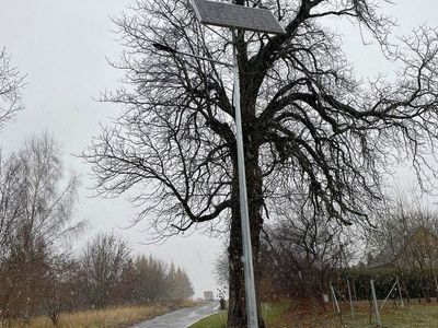 Nowa lampa w Niemicy.