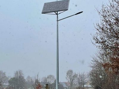 Lampa w Sulechowie. 