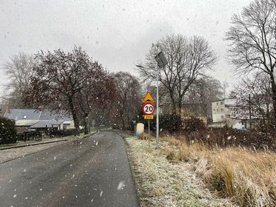 Nowa lampa w Sulechówku. 