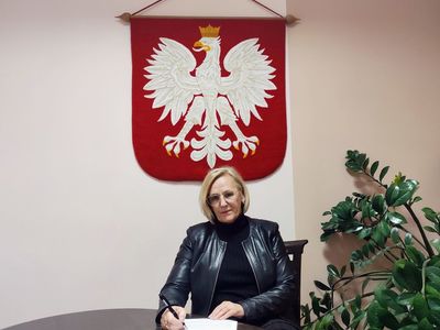Sekretarz Gminy i Zastępca Wójta Gminy Malechowo - Halina Skaza.