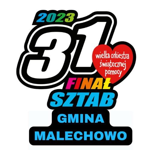 Ikona 31. Finału WOŚP - Sztabu Gminy Malechowo.