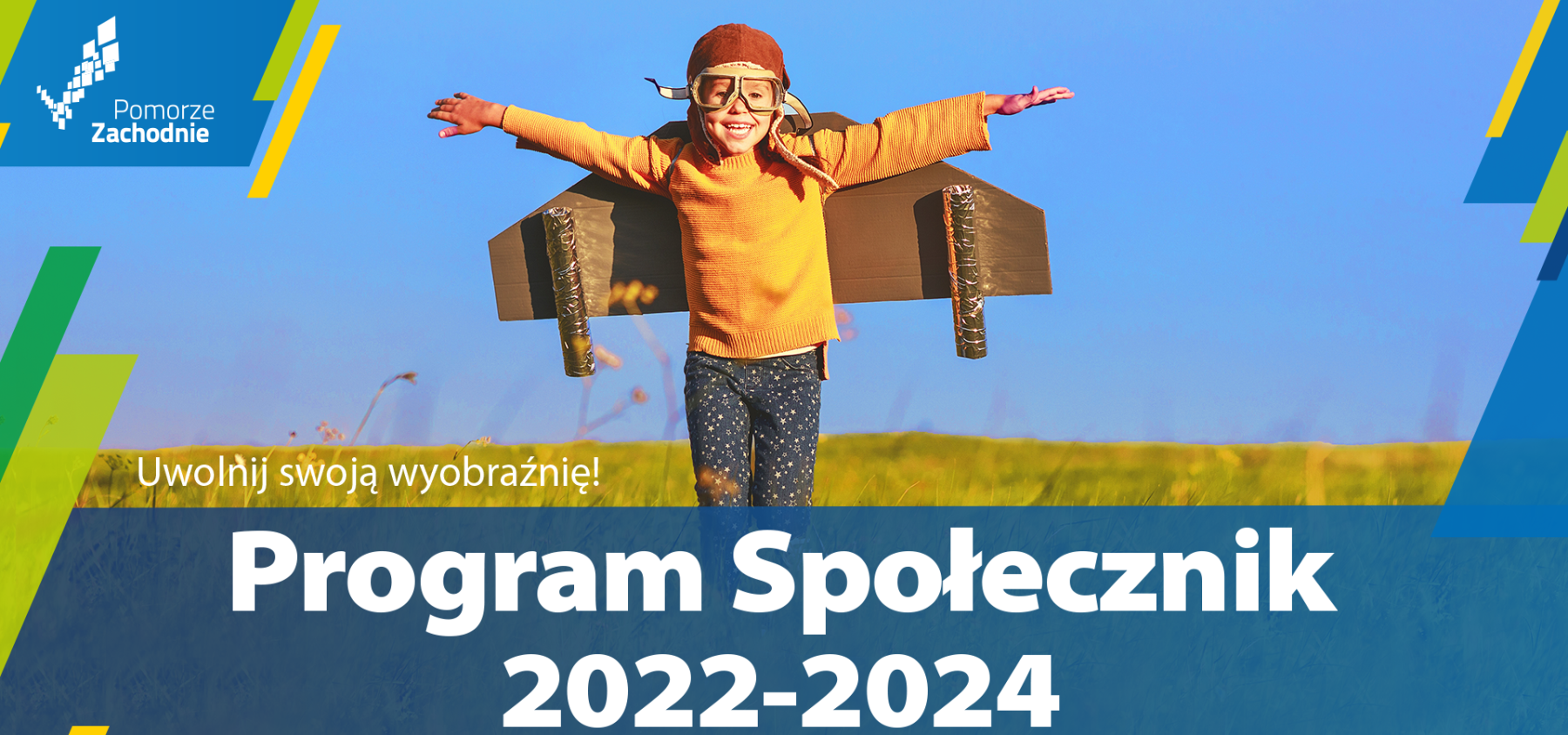 Plakat dotyczący programu Społecznik.