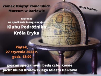 Plakat informujący o spotkaniu.