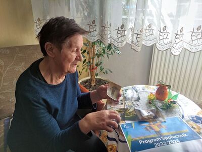 Mieszkanka gminy Malechowo wspomina minione lata. 
