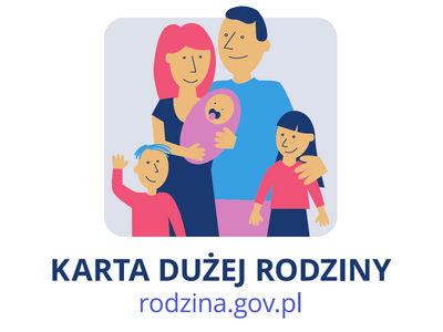 Logo Karta Dużej Rodziny.