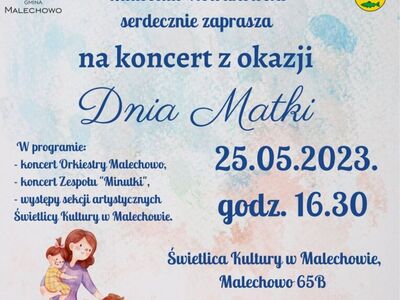 Plakat informujący o wydarzeniu.