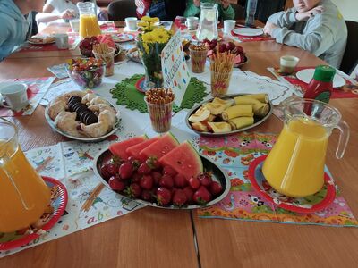 Poczęstunek.