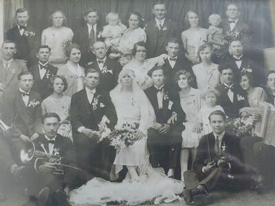 Ślub rodziców Ireny Sochy w Paryżu.