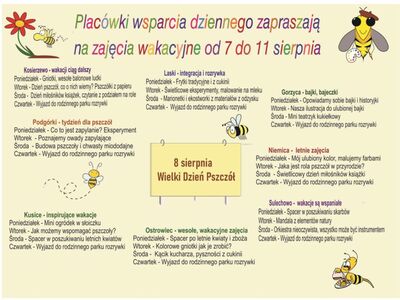 Harmonogram zajęć PWD.