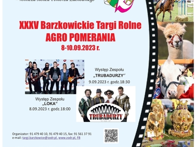 Plakat Targi Rolne.
