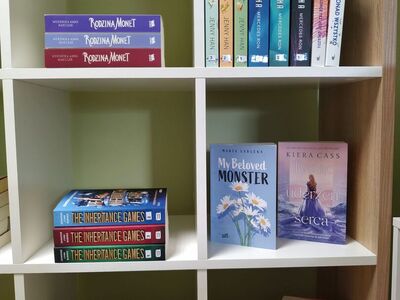 Nowe książki zakupione do biblioteki ZS Ostrowiec. 