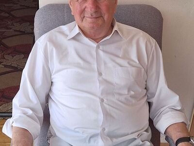 Jan Żurowski, dziewięćdziesiąciolatek z Pękanina. 