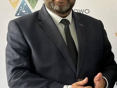 Wójt Radosław Nowakowski. 