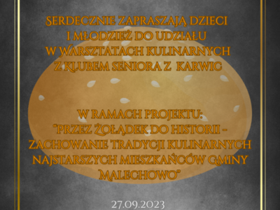Warsztaty kulinarne z KS Karwice.