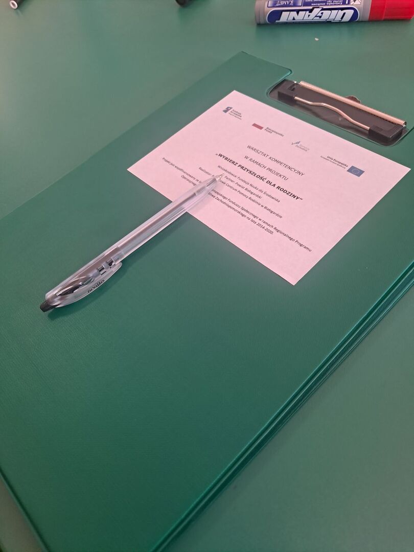 Informacja o warsztatach.