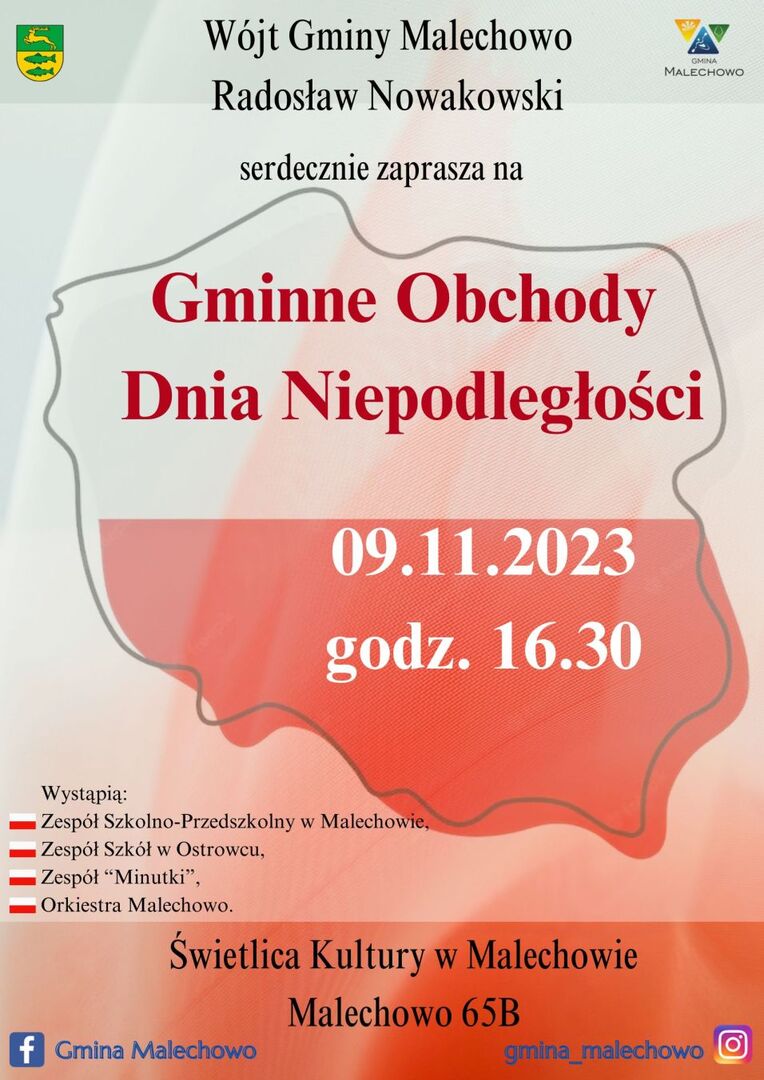 Plakat informujący o wydarzeniu.