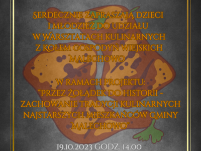 Zaproszenie na warsztaty.