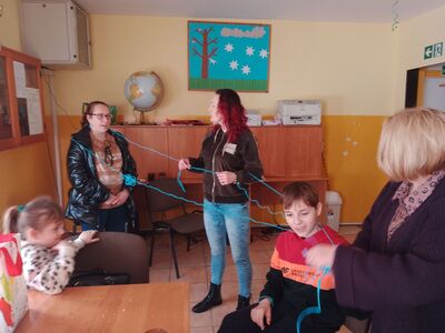Ćwiczenia w trakcie warsztatów.