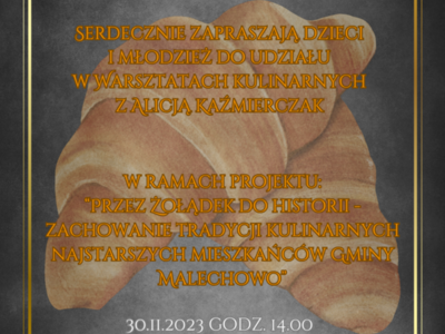 Zaproszenie na warsztaty.