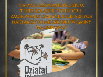 Zaproszenie na spotkanie podsumowujące - Działaj Lokalnie.
