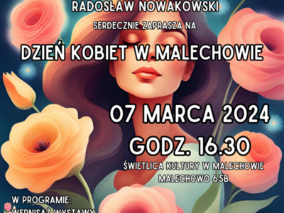 Plakat informujący o wydarzeniu.