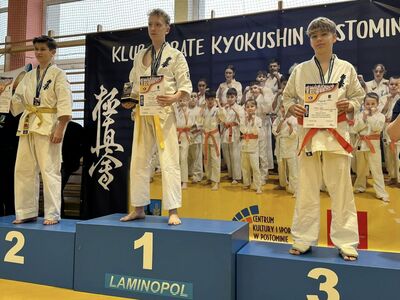 Brązowy medalista z Malechowa - Adam Klemba. 