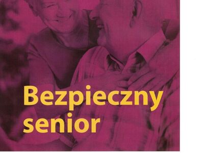Okładka poradnika dla seniorów.