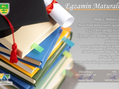 Egzamin Maturalny - życzenia.