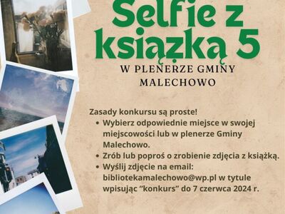 Plakat informujący o konkursie.